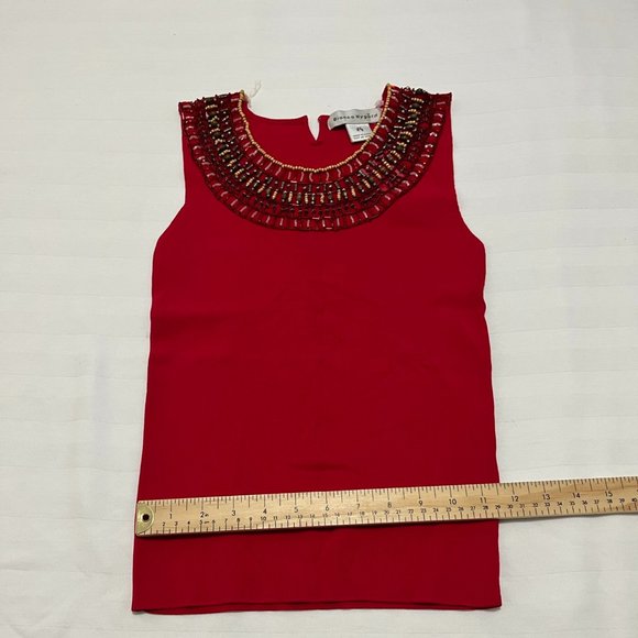 Bianca Nygard  Sleeveless beaded top size 4 - 6 - Picture 5 of 7